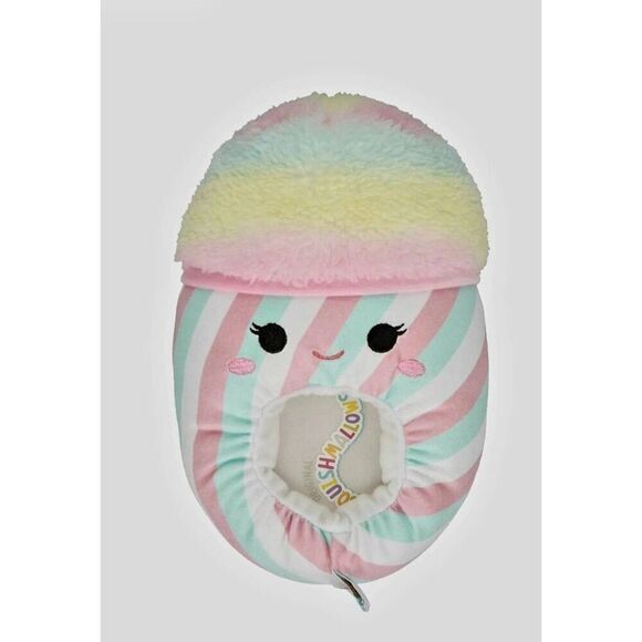 NIB SQUISHMELLOS UNISEX BEVIN THE SNOW CONE SLIPPERS - Picture 1 of 6